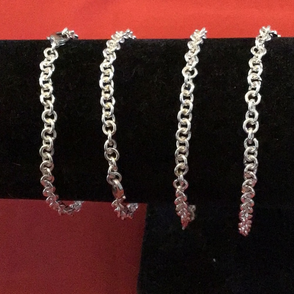 Charm bracelet Sterling silver